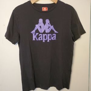 Black / Purple Kappa Shirt Medium